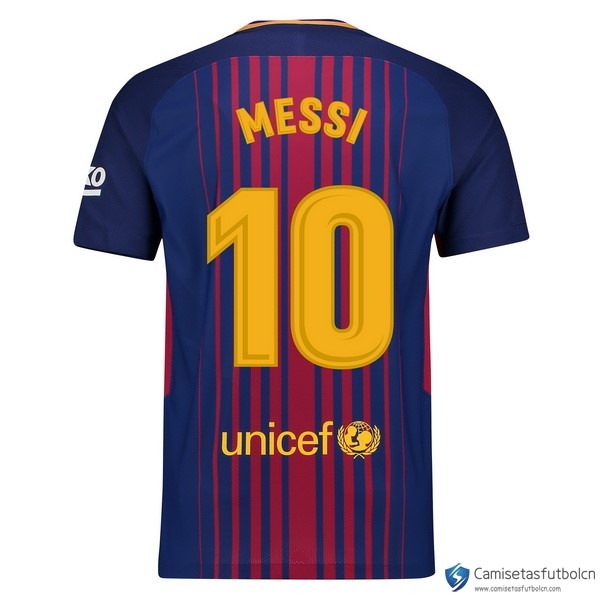 Camiseta Barcelona Primera equipo Messi 2017-18